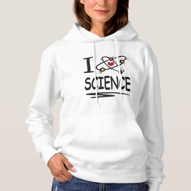 I kärlek Science T Shirt (Framsida)