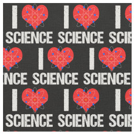 I Kärlek Science Tyg