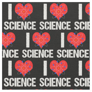 I Kärlek Science Tyg