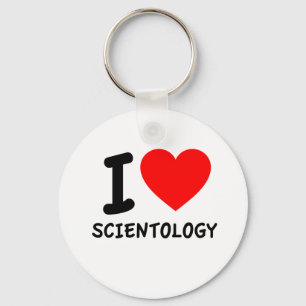 I Kärlek Scientologi Nyckelring
