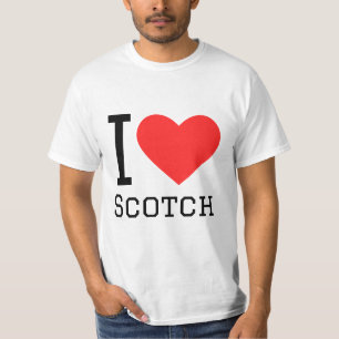 I kärlek-scotch t shirt