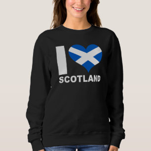 I Kärlek Scotland Heart Flagga Scotland 1 T Shirt