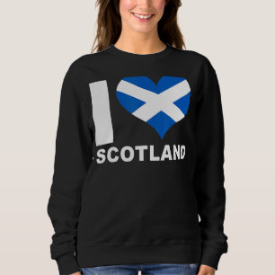 I Kärlek Scotland Heart Flagga Scotland 1 T Shirt