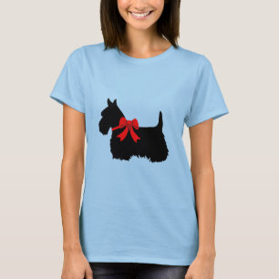 I Kärlek Scottish Terriers, Big Red Hjärt i kärlek Tee Shirt