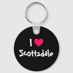 I Kärlek Scottsdale Nyckelring