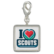 I kärlek Scouts - Girl Scouting Necklace Charm