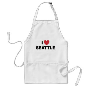 I Kärlek Seattle Förkläde