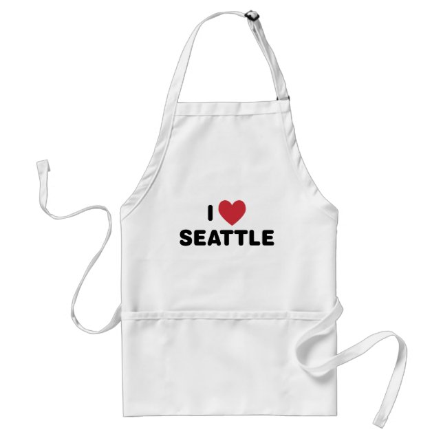 I Kärlek Seattle Förkläde (Framsidan)
