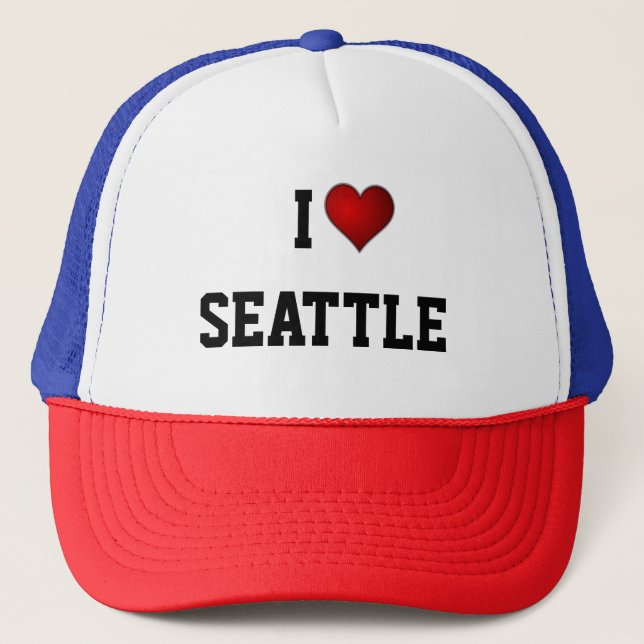 I Kärlek Seattle Keps (Framsida)