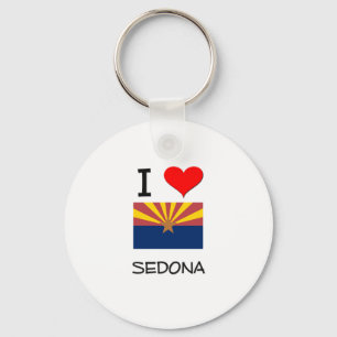 I Kärlek SEDONA Arizona Nyckelring