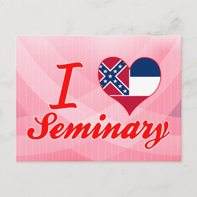 I Kärlek Seminarium, Mississippi Vykort (Framsida)