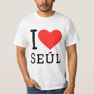 I kärlek Seúl T Shirt