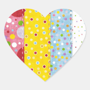 I Kärlek Sewing - SRF Hjärtformat Klistermärke