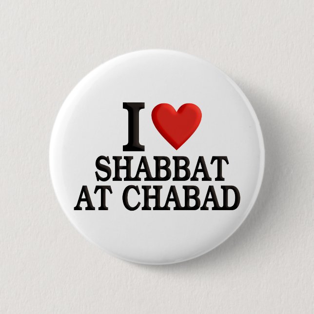 I kärlek Shabbat i Chabad Knapp (Framsida)