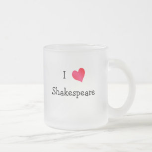 I Kärlek Shakespeare Frostad Glasmugg