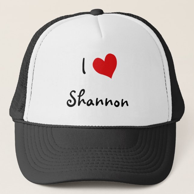 I Kärlek Shannon Truckerkeps (Framsida)