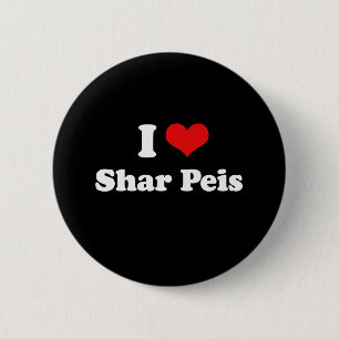 I Kärlek Shar Peis Knapp