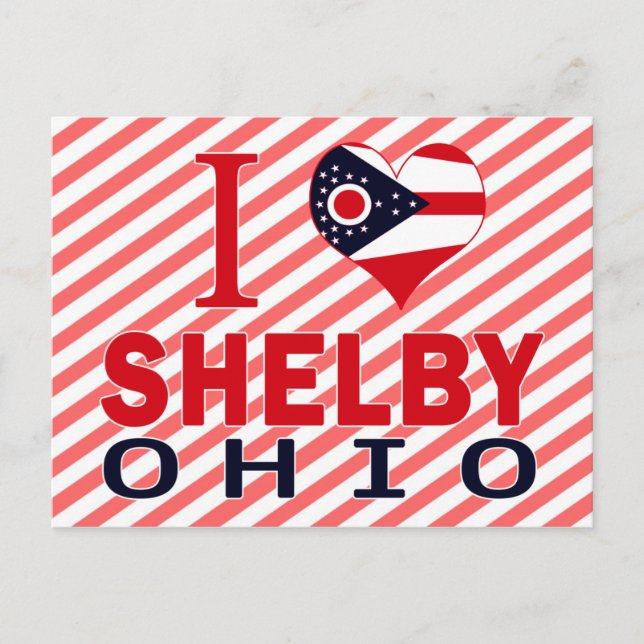 I kärlek Shelby, Ohio Vykort (Framsida)