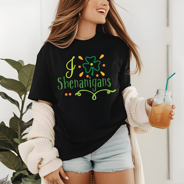 I Kärlek Shenanigans Shamrock Funny St patrick's d T Shirt (Skapare uppladdad)