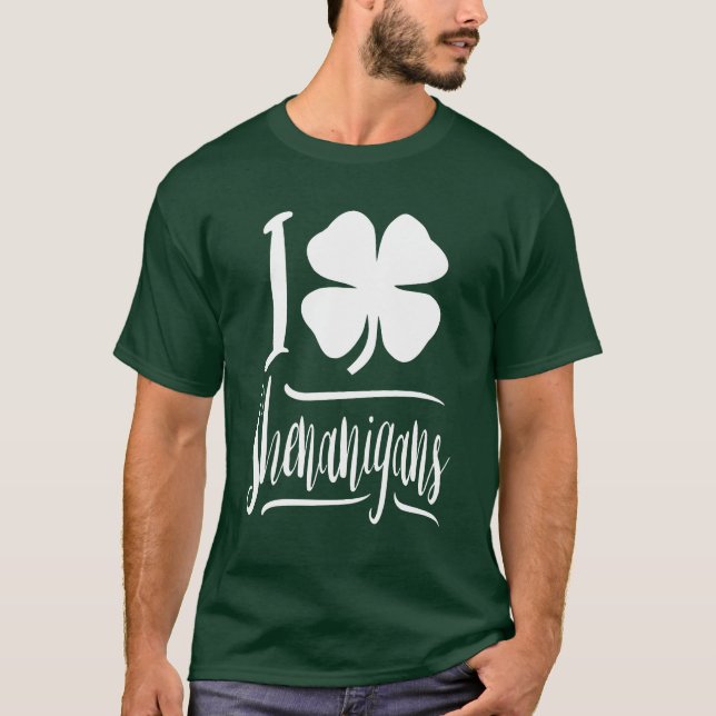 I Kärlek Shenanigans T Shirt (Framsida)
