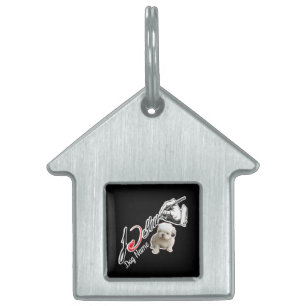 I Kärlek Shichon ID-bricka Husdjur