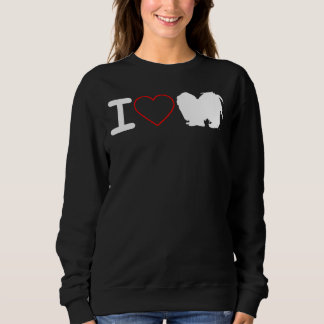 I Kärlek Shih Tzu Hund I Kärlek Heart T Shirt