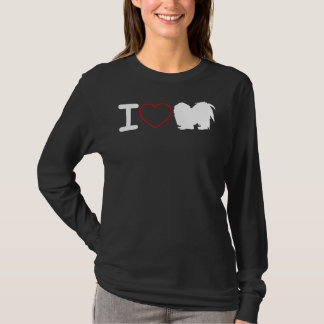 I Kärlek Shih Tzu Hund I Kärlek Heart T Shirt