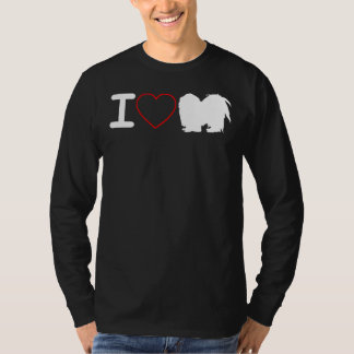I Kärlek Shih Tzu Hund I Kärlek Heart T Shirt