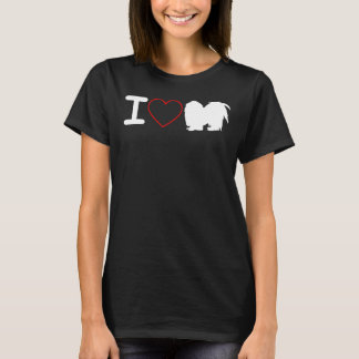 I Kärlek Shih Tzu Hund I Kärlek Heart T Shirt