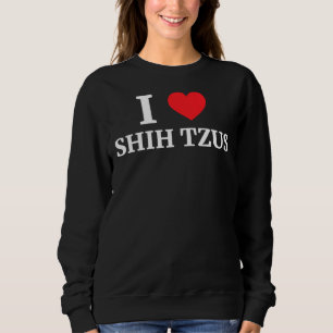 I Kärlek Shih Tzus Heart T Shirt