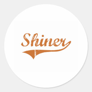 I Kärlek Shiner Texas Runt Klistermärke