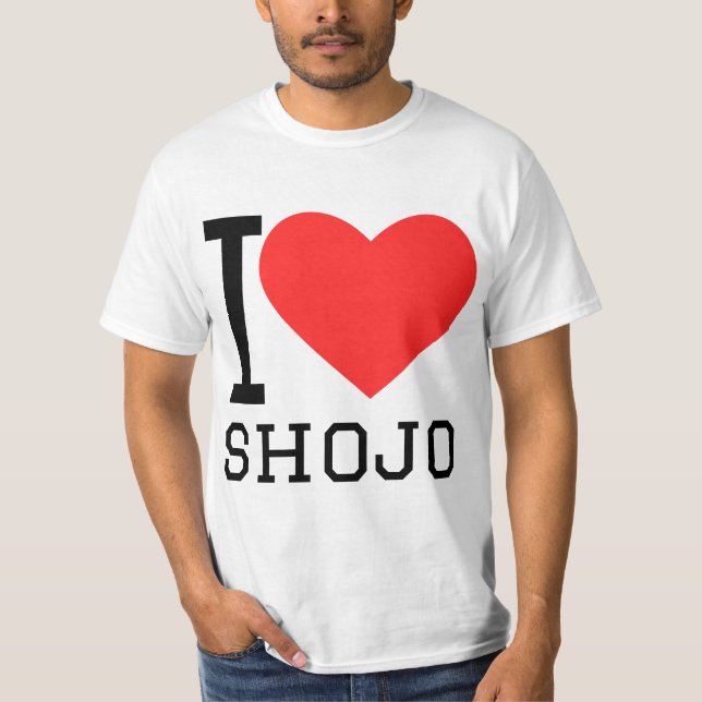 I kärlek shojo t shirt (Framsida)