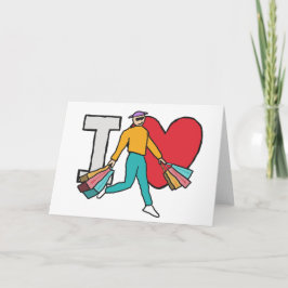 I Kärlek Shopping Kort