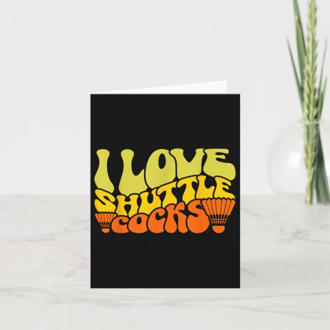 I Kärlek Shuttle S Kort (Framsida)