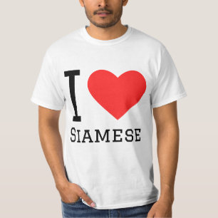 I kärlek Siamese T Shirt