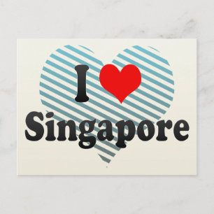 I Kärlek Singapore, Singapore Vykort