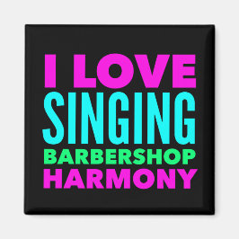 I Kärlek Singing Barbershop Harmony Magnet