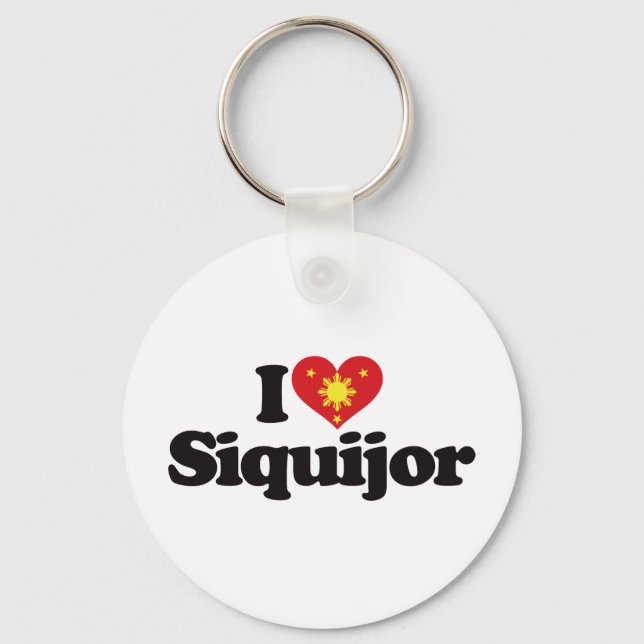 I Kärlek Siquijor Nyckelring (Framsida)