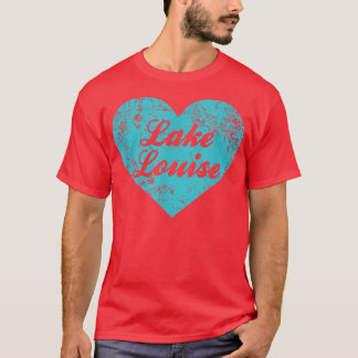 I Kärlek Sjö Louise, Alaska Camping Gift  T Shirt