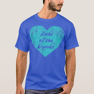 I Kärlek Sjö vid Ozarks , Missouri Camping Gift T Shirt
