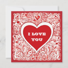 I Kärlek ska du gifta mig med Valentineser kort