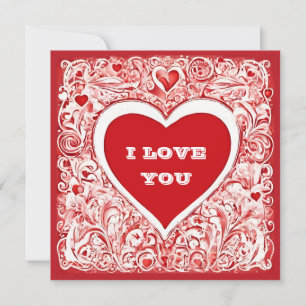 I Kärlek ska du gifta mig med Valentineser kort