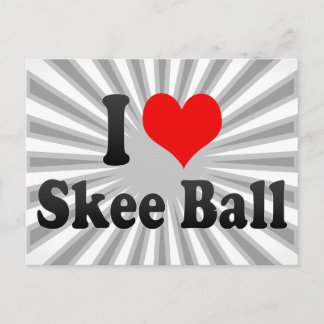 I kärlek Skee Boll Vykort