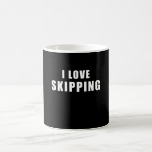 I kärlek Skipping - rope Gift Kaffemugg