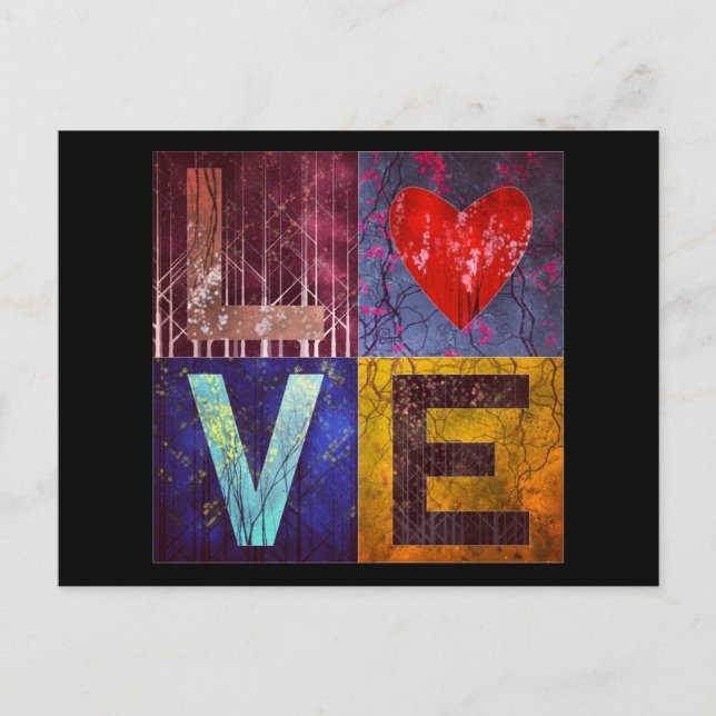 I Kärlek Skogar! Vykort (Framsida)