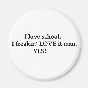 I kärlek-skolan. Jag flippar i KÄRLEK, JA! Magnet
