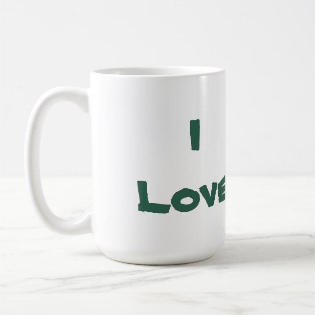 I kärlek sköldpaddor Mugg (Vänster)