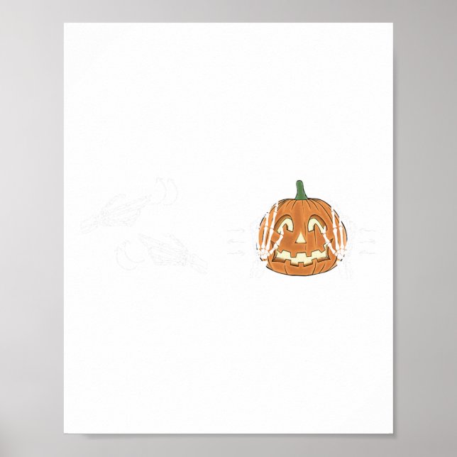 I Kärlek skriver du på Skeleton Hand Asl Hallskuld Poster (Framsidan)