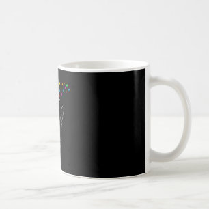 I Kärlek skriver du språk Butterfly Autism Awa Kaffemugg