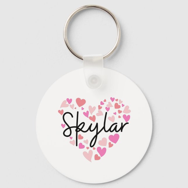 I kärlek Skylar Nyckelring (Framsida)